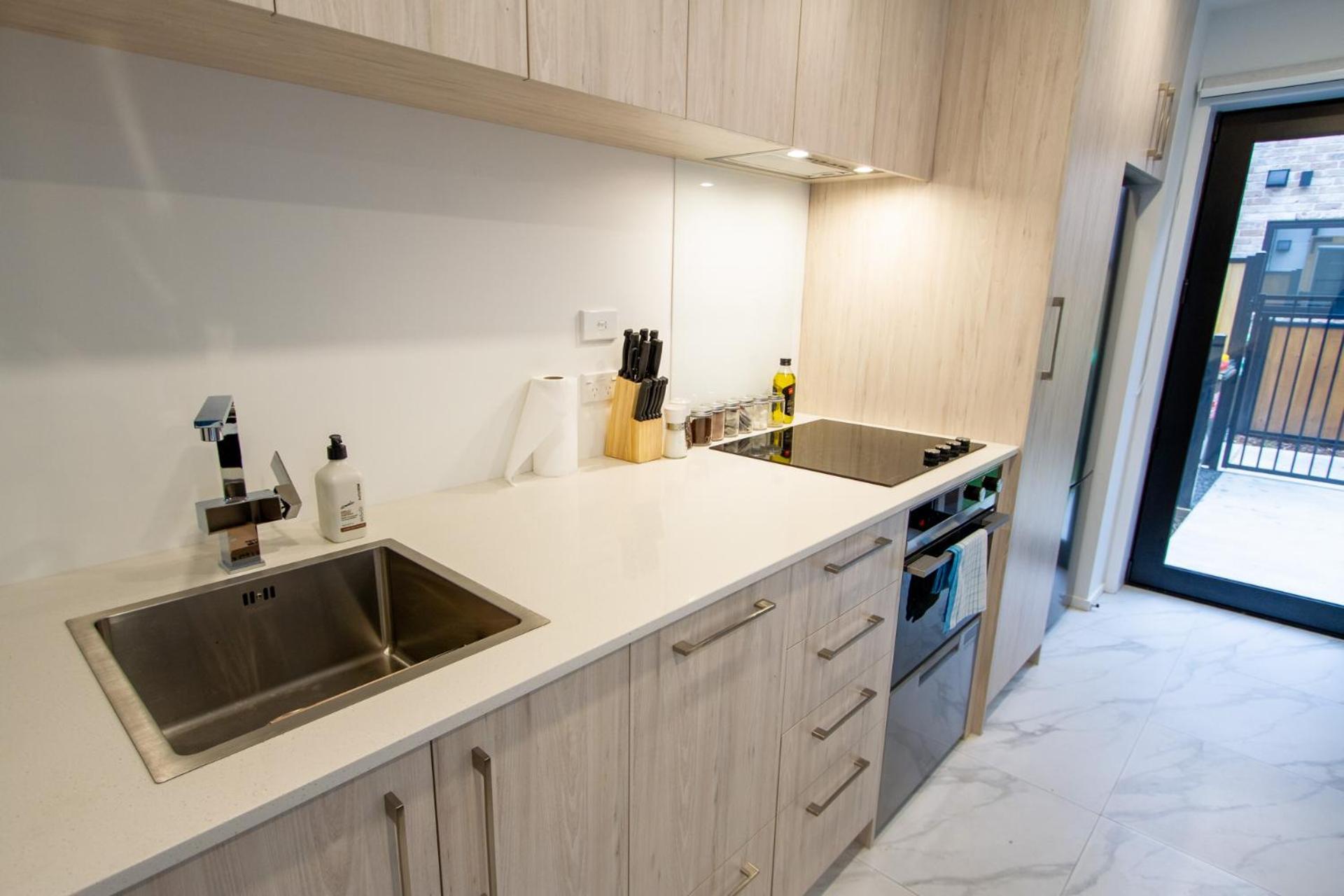 Appartamento A Touch Of Luxury In Chch Cbd Christchurch Esterno foto